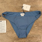 ONIA NEW  Swim Bottom Womens Large Sea Blue Ashley Bikini Resort Minimalist Beach Photo 0