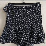 ZARA Floral Print Flowy Mini Skort Photo 2