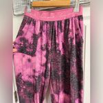 PINK - Victoria's Secret Victoria secret pink cozy sleep jogger virtual violet cloudy tie dye Photo 6