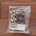 ASOS DESIGN Mix Match Rib High Leg High Bikini Bottoms Leopard Print UK 12 Brown Size 8 Photo 5