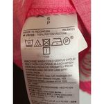 Gap Women's Pink White Floral Sleeveless Button Back Rayon Tank Top Size Small Photo 4