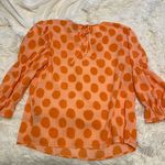 Who What Wear  fun polka dot top Photo 2