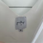 Princess Polly Women’s 8 White Jumpsuit Flare Leg Photo 6