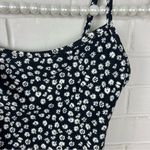 Gap Black & White Floral One Piece Swimsuit Size M Photo 3
