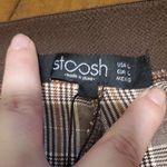 Stoosh  Women's Brown Plaid Leggings Photo 1