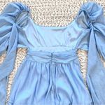 Lucy in the Sky Neia Puff Sleeve Babydoll Ruffle Mini Dress Small Photo 11
