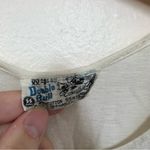 Vintage 1988 Double Bull White Distressed Razathon Short Sleeve Tee Size M Photo 9