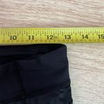 Lululemon  Black Chase Me Crop 2 Leggings Sz 6 Low Rise Stretch Athleisure Glossy Photo 10