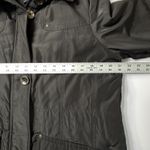 Forecaster of Boston Black Coat Womens Small Zip Up Button Adjustable Jacket Photo 8