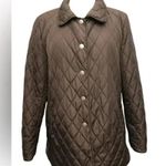 Coach Brown Diamond Quilted with Signature C Lining Jacket Photo 2