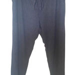 Danskin  ribbed soft dark gray large comfy pants Photo 0