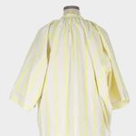 Tuckernuck Pomander Place Pia Striped Cotton Dress Swim Cover Up Yellow Tan XL Photo 7
