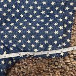 American Living  Women Jean Shorts Stars Size 8 Stars Blue White Photo 8