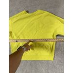Champion Women's Neon Yellow  Long‎ Sleeve Sweatshirt  XL Reverse Weave Photo 6