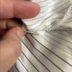 Bodil Black and White Striped Steampunk Maxi Skirt One Size Size undefined Photo 6