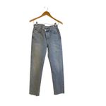 AGOLDE Criss Cross Straight Jeans Light Wash Size 24 Photo 2