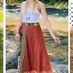 Reversible Maxi Wrap Skirt BINS801 Photo 3