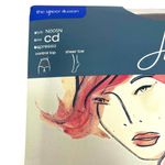 Hanes 00s SUITABLE ATTIRE Vintage Brown Sheer Toe Pantyhose Photo 2