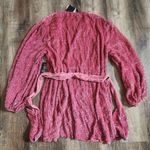 Retrofête Retrofete Gabrielle Robe Dress in Pastel Pink Sequins Size Small NWT Long Sleeve Photo 6