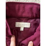 Talbots women’s M lined puffer quilted zipper vest, fuchsia color, lightweight Photo 6