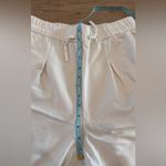 Varley KESWICK STRETCH-COTTON SWEATPANTS IN IVORY size medium Photo 6