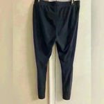 Soft Surroundings SOFT‎ surroundings Black Suede Leggings Elastic Waist Medium Photo 3