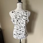 Tail Womens Sleeveless Shirt Top Athletic Golf Tennis Size Large Black White Photo 4