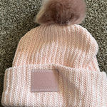 Love Your Melon Pink  Knit Pom-Pom Beanie Women’s Photo 0