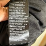 White House | Black Market Striped Sleeveless Top L Black White Asymmetrical Hem Photo 4