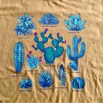 Fifth Sun  Plant Tee, Mustard Yellow, Gold, Green, Size XL Photo 3