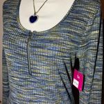 SO Kohl’s Blue Black Space Dye Bodycon Dress Photo 2