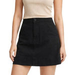 Everlane  Womens Black Mini Skirt Size 10 Photo 0