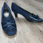 Aerosoles A2 by Crosswind Blue Faux Suede Heels Size 9.5 Photo 7