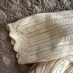 Hippie Rose  Light Yellow Ribbed Knit Top Photo 4