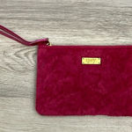 Ipsy Pink Faux Fur Glam Bag Zip Top Makeup/ Cosmetics Case Approximately 5” X 7” Photo 0