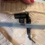 Coco + Carmen Cozy Faux Fur Front Sweater – Beige Knit, NWT Photo 1