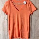 J.Crew Women's Lightweight V-Neck Short Sleeve Slub Cotton Tee Sz S NWT Photo 0