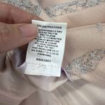 Hayley Paige Occasions Hayley Paige Dress Almond Blush Pink A-Line Gown Formal Dress Size 10 Silver Photo 8