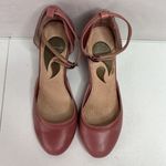 Jump  Brand Size 7.5 Bayke Pump Pink Leather Round Heel Studded Rockabilly Shoe Photo 4