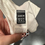 SheIn White Backless Top Photo 2