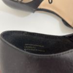 ALDO Black Leather Ankle Strap Pointed Toe Ballet Flats Size 7 Photo 5