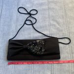 La Regale  vintage black envelope evening purse. Photo 8