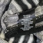 Say What? Lightweight Black Grey Cardigan Women's Size Medium Waterfall Office‎ AOC-B Photo 4