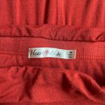 Heart and Hips Hearts & Hips Terracotta Jersey Stretch Rusched Bandeau Strapless Maxi Dress Photo 4