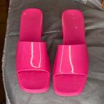 Marshalls Shocking pink mules Photo 0