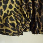 Denim & Supply Ralph Lauren  Leopard Print‎ Boho Peasant Top India Cotton M Photo 4