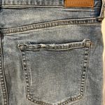 Aeropostale Blue Distressed Denim Mini Skirt Size 12 Photo 4