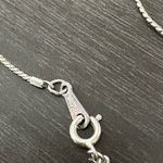 Vintage Avon Silver Tone Bolo Lariat Bird Seagull Necklace Photo 2