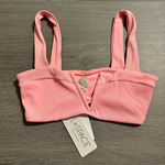l*space L* Light Pink Lee Lee Bikini Top Sz XS NWT Photo 0