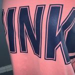 PINK - Victoria's Secret Victoria Secret PINK Long Sleeve Pullover Top Pink With Black Logo SP Photo 5